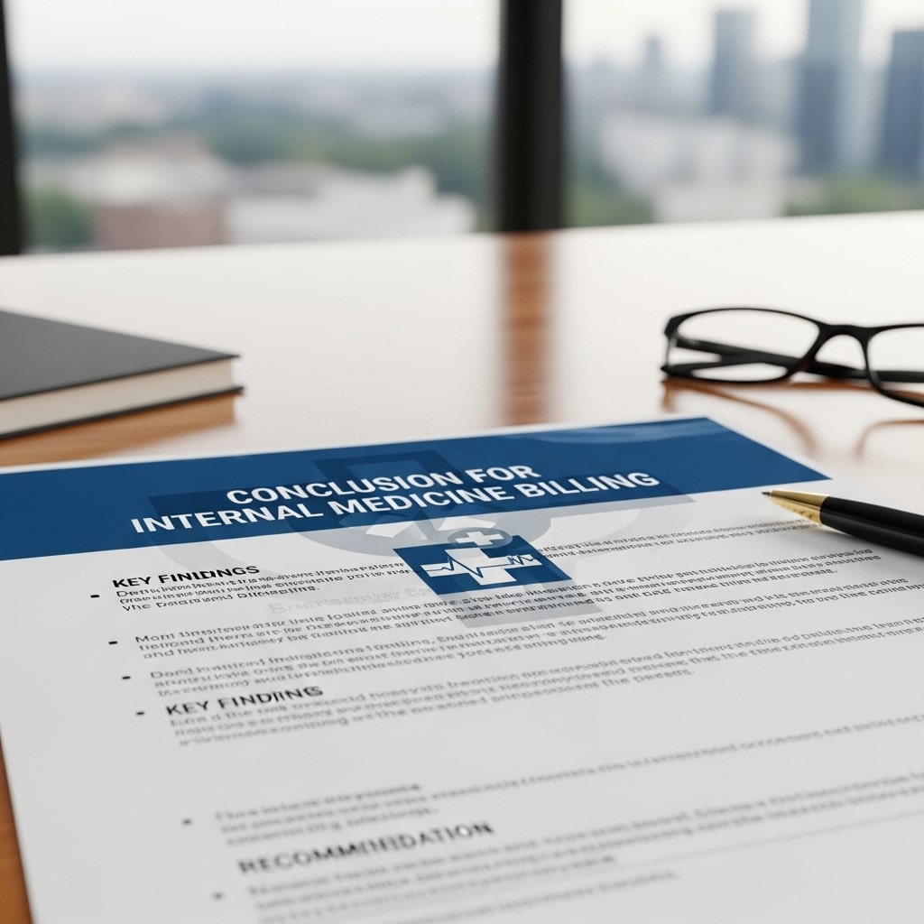 Conclusion For Internal Medicine Billing